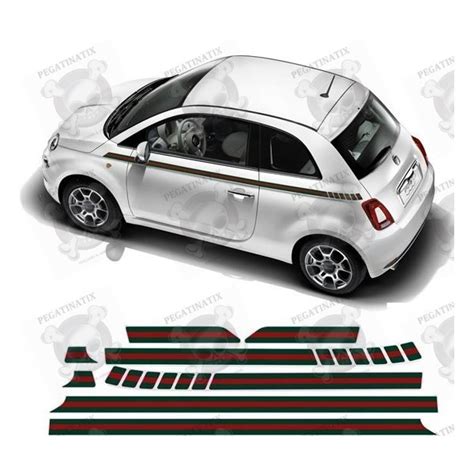 gucci stripes for fiat 500|Shop Fiat 500 Gucci Decals .